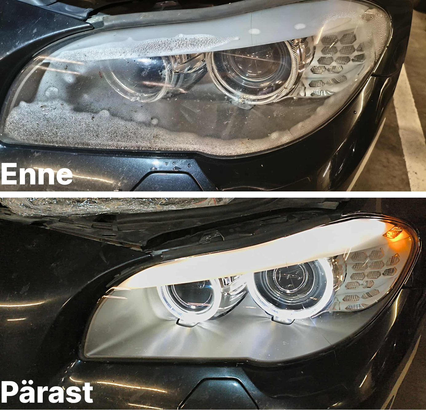 BMW F10/F11 tuleklaaside taastamine